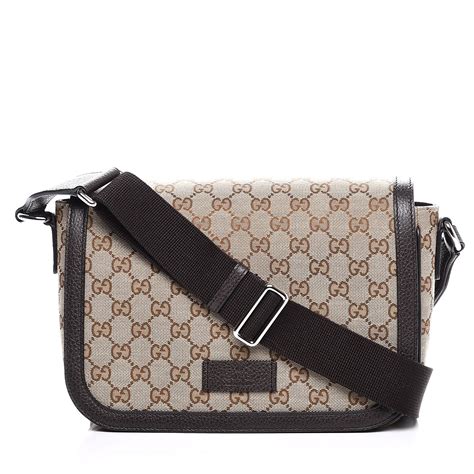 gucci monogram messenger bag